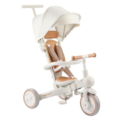 Велосипед трёхколёсный Happy Baby Mercury Pro 50047 milky 01
